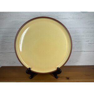 Denby England Juice Lemon Platter Yellow Terra Cotta  - Pizza, Cake, Serving